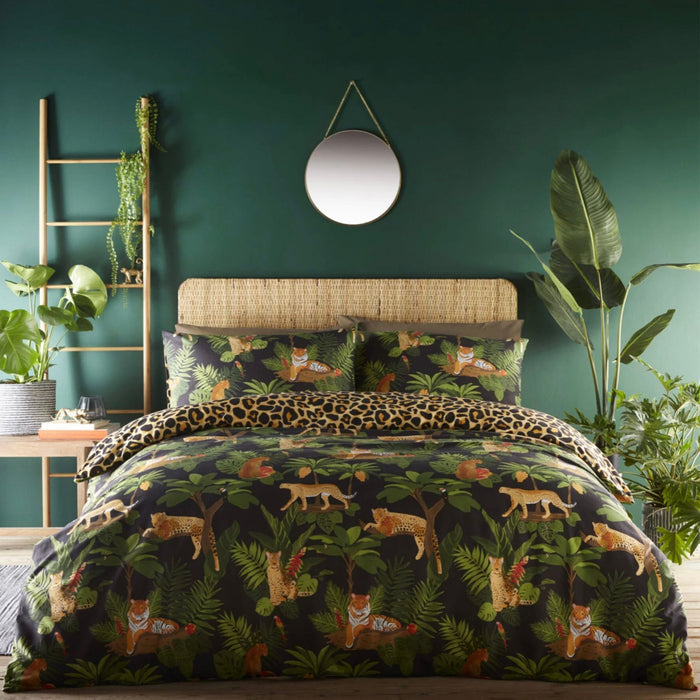 Jungle Cats Duvet Set