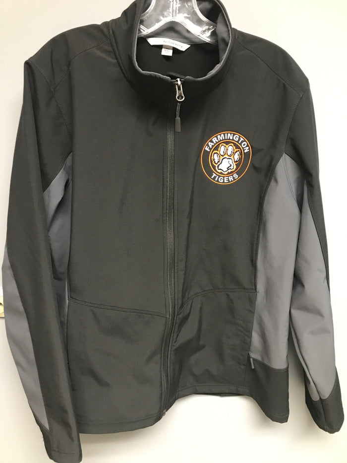 LADIES CORE COLORBLOCK SOFTSHELL JACKET