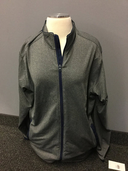 LADIES SPORT-WICK STRETCH CONTRAST FULL ZIP JACKET
