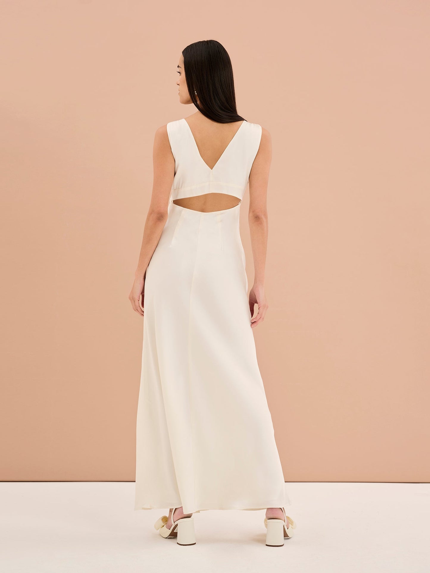 Marilyn Dress in Ivory