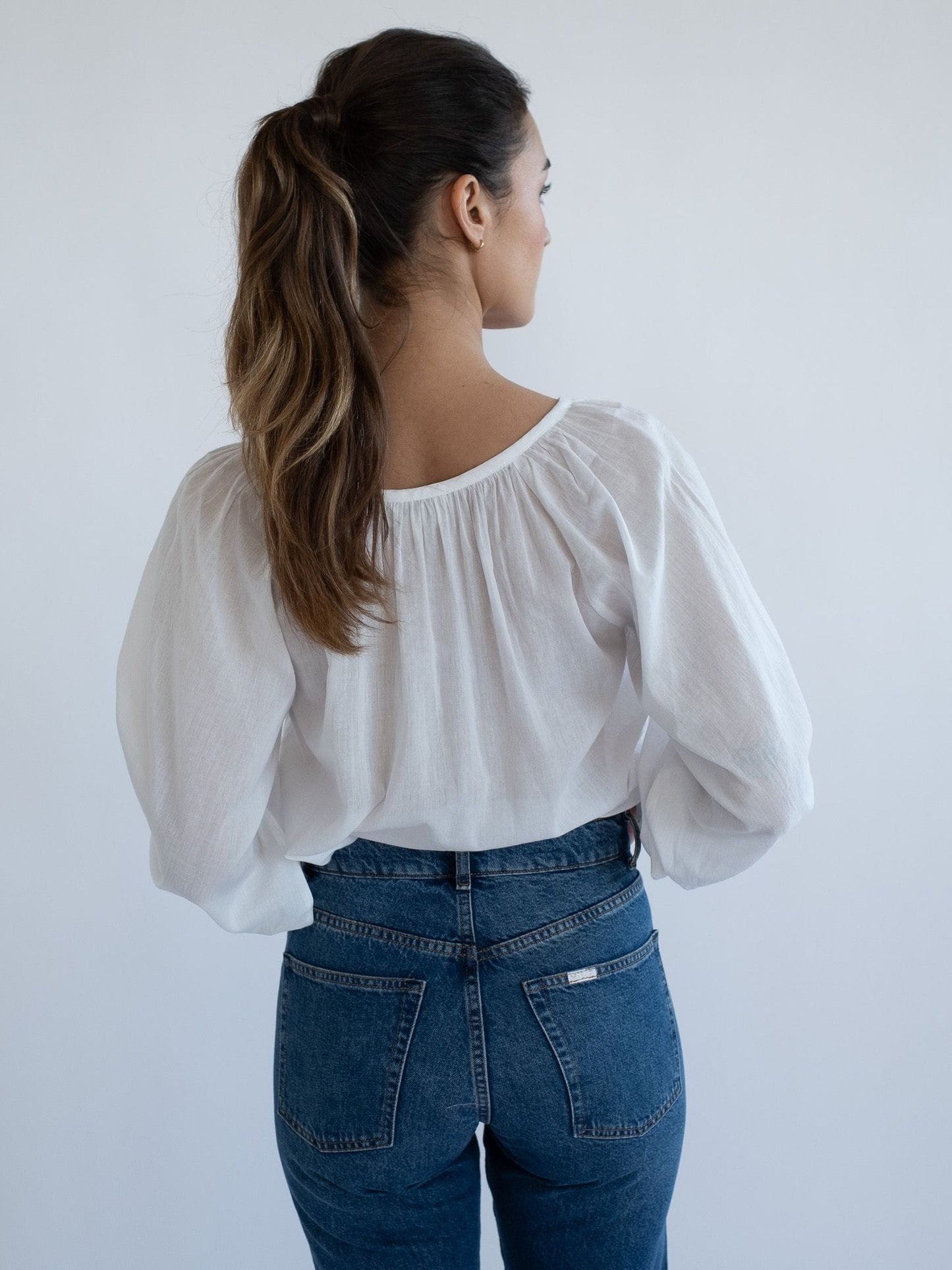 Aly Top in White
