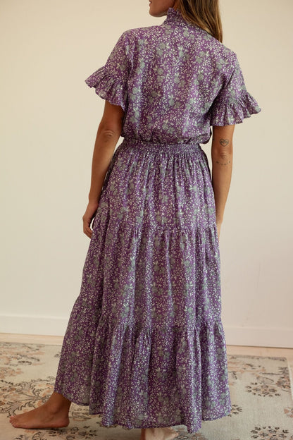 Paola Skirt in Provence Floral