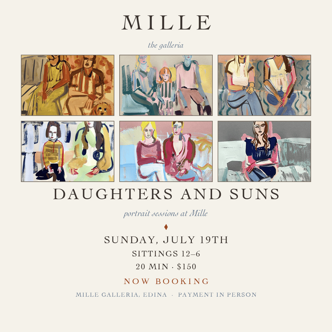 DAUGHTERS AND SUNS PORTRAIT SESSIONS - JULY 19th