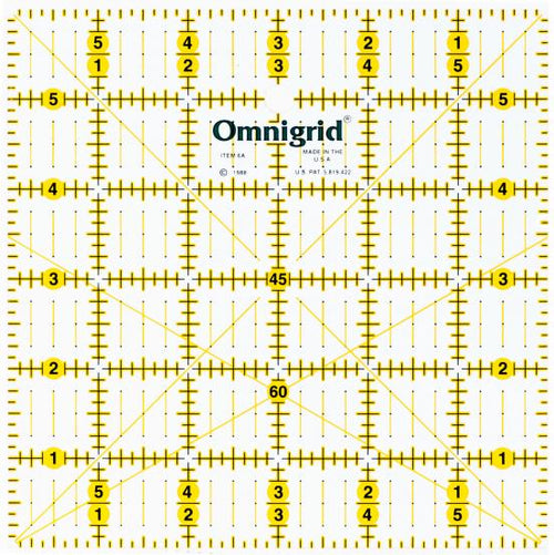 OMNI Grid Ruler 6" x 6"