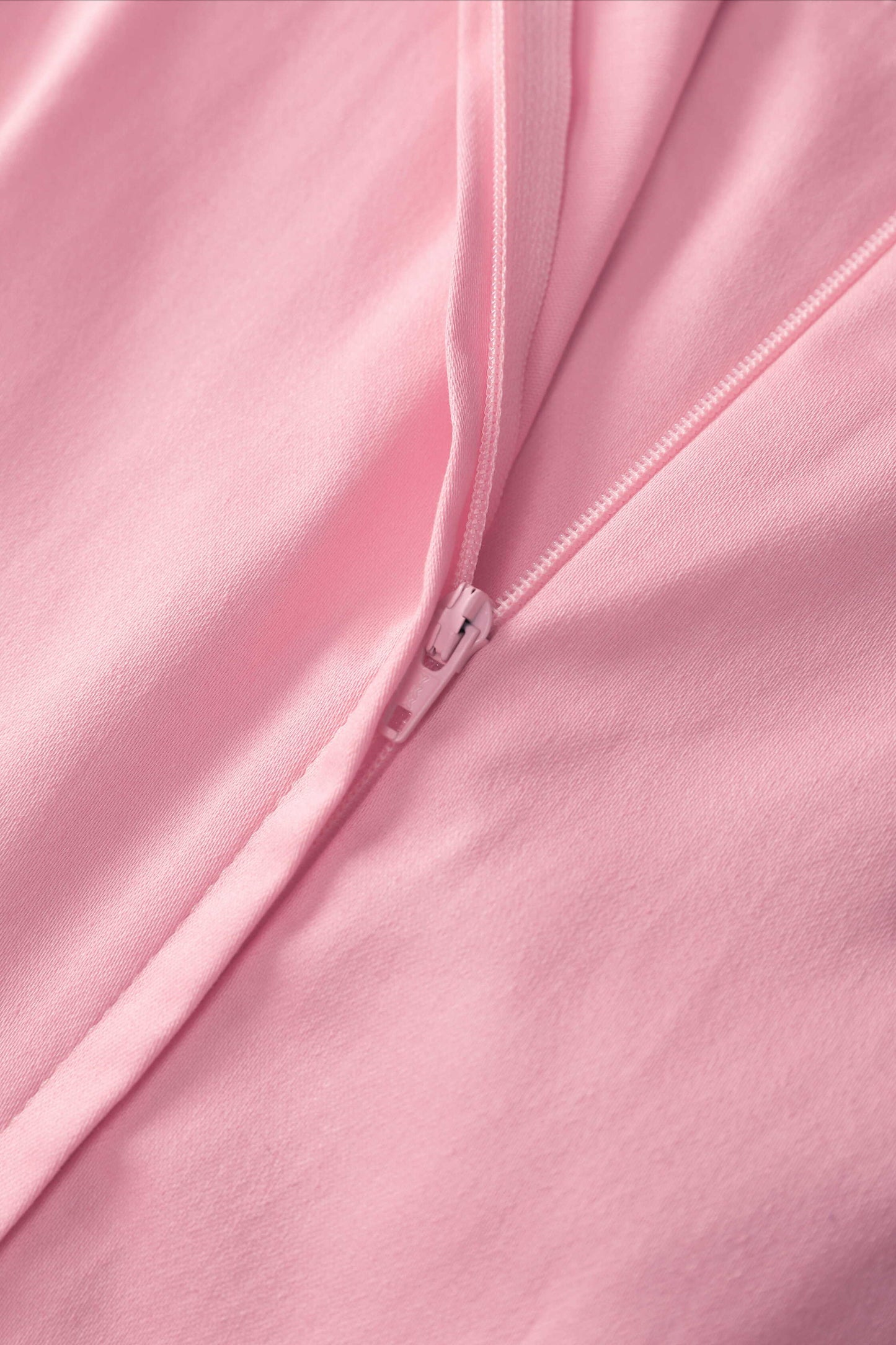 Helen Light Pink Cotton Midi Dress