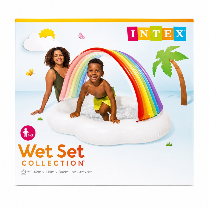 Rainbow Cloud Baby Pool