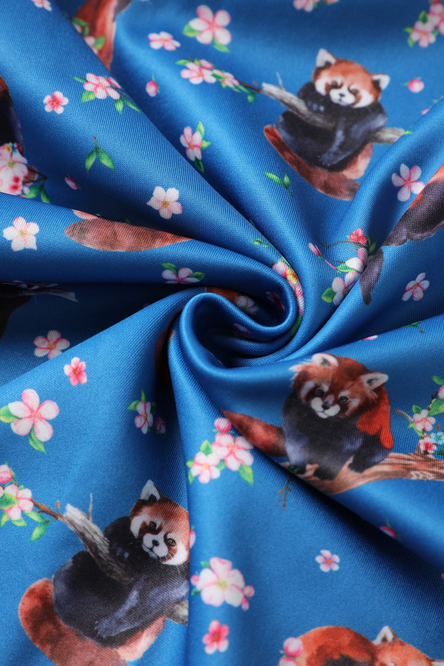 Amanda Red Panda Swing Dress