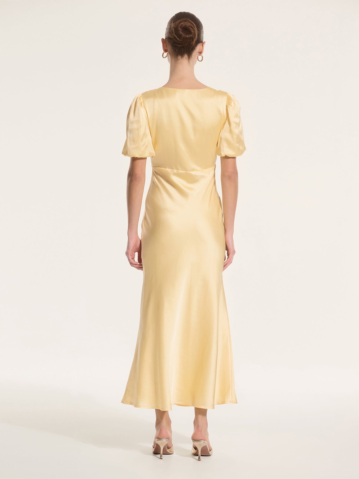Rosie Dress in Vintage Yellow