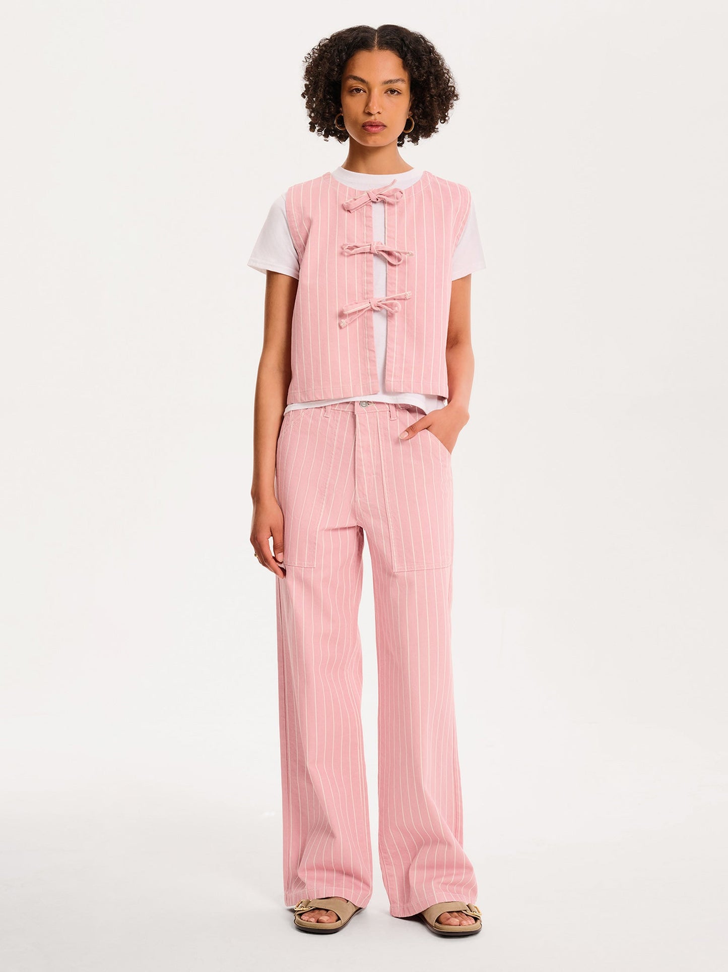 Sloan Top in Pink