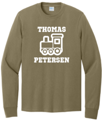 THOMAS THE TRAIN LONG SLEEVE T-SHIRT