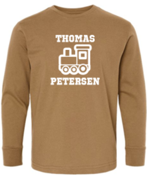 THOMAS THE TRAIN LONG SLEEVE T-SHIRT